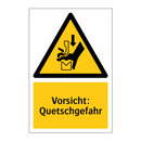 Vorsicht: Quetschgefahr