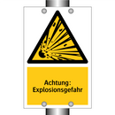 Achtung: Explosionsgefahr