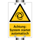 Achtung: System startet automatisch