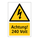 Achtung! 240 Volt