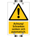 Achtung! Schranken senken sich automatisch.