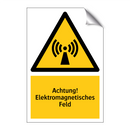 Achtung! Elektromagnetisches Feld