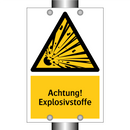 Achtung! Explosivstoffe
