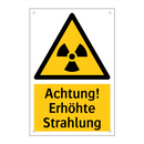 Achtung! Erhöhte Strahlung