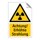Achtung! Erhöhte Strahlung