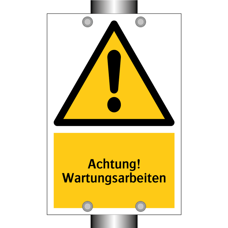 Achtung! Wartungsarbeiten
