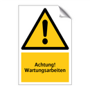 Achtung! Wartungsarbeiten