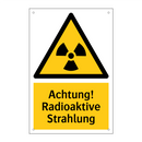 Achtung! Radioaktive Strahlung