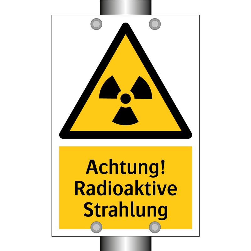 Achtung! Radioaktive Strahlung