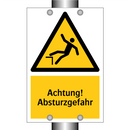 Achtung! Absturzgefahr
