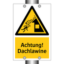 Achtung! Dachlawine