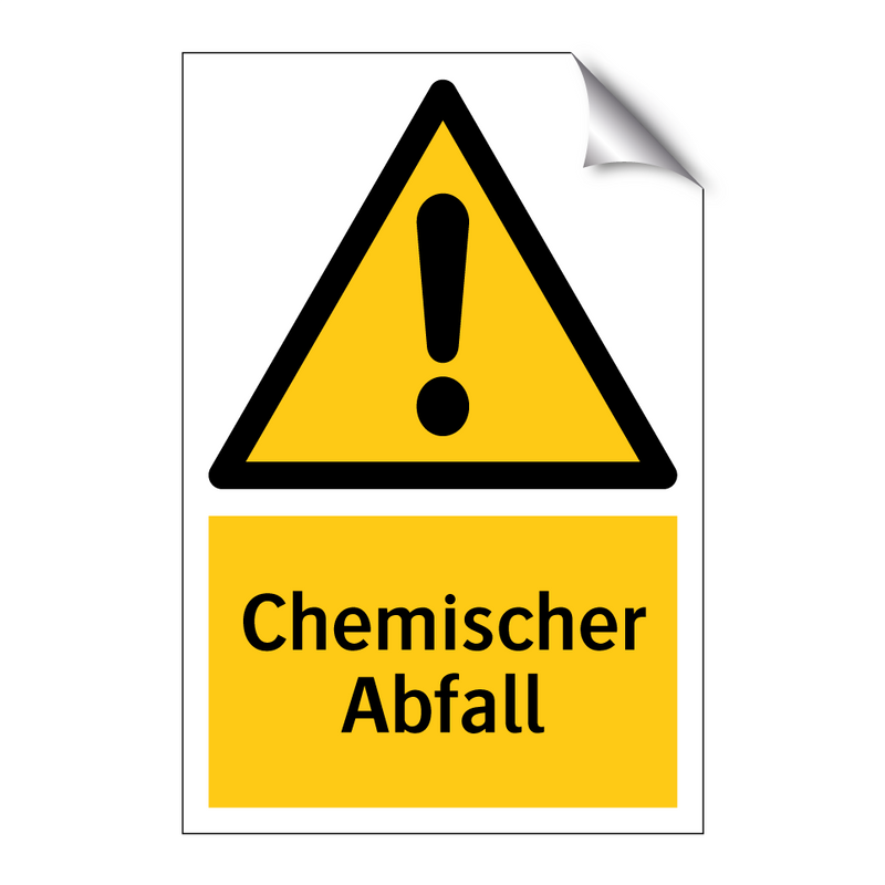 Chemischer Abfall