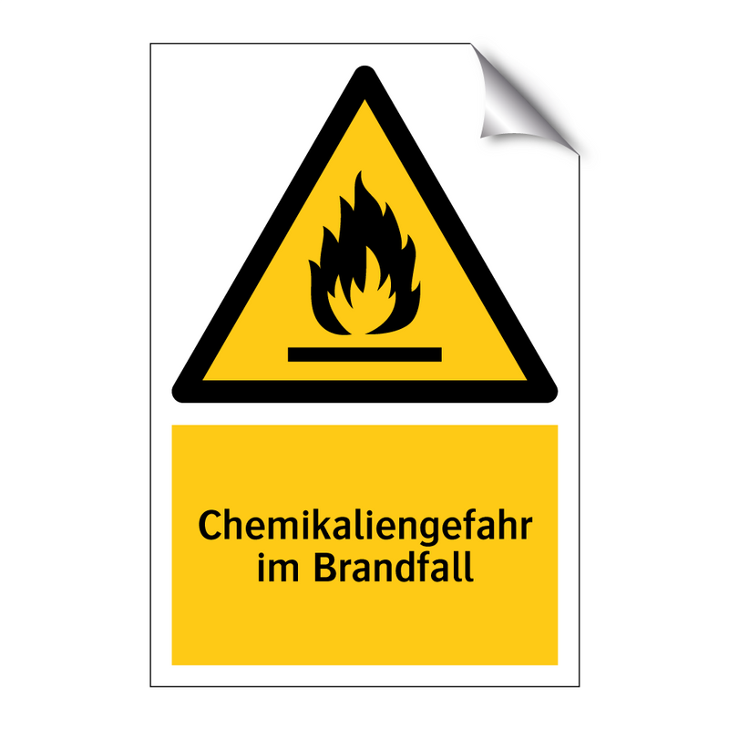 Chemikaliengefahr im Brandfall