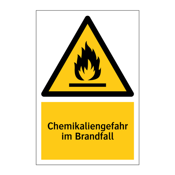 Chemikaliengefahr im Brandfall