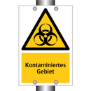 Kontaminiertes Gebiet