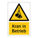 Kran in Betrieb