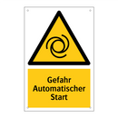 Gefahr Automatischer Start