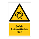Gefahr Automatischer Start