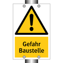Gefahr Baustelle