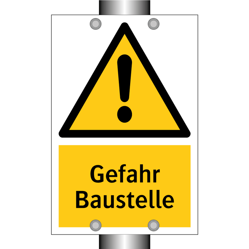 Gefahr Baustelle