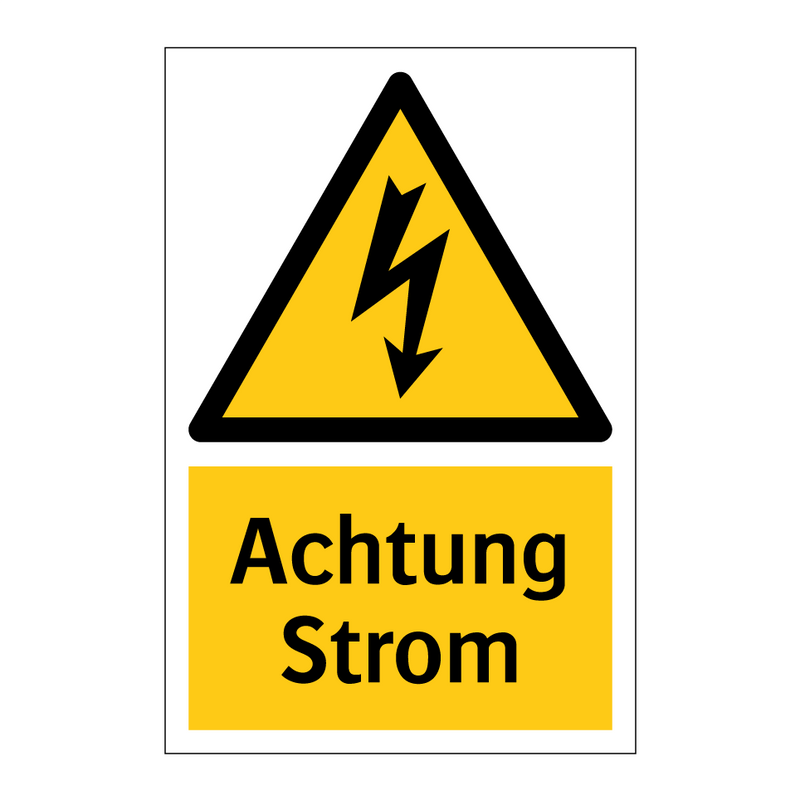 Achtung Strom