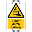 Gefahr durch Batterie