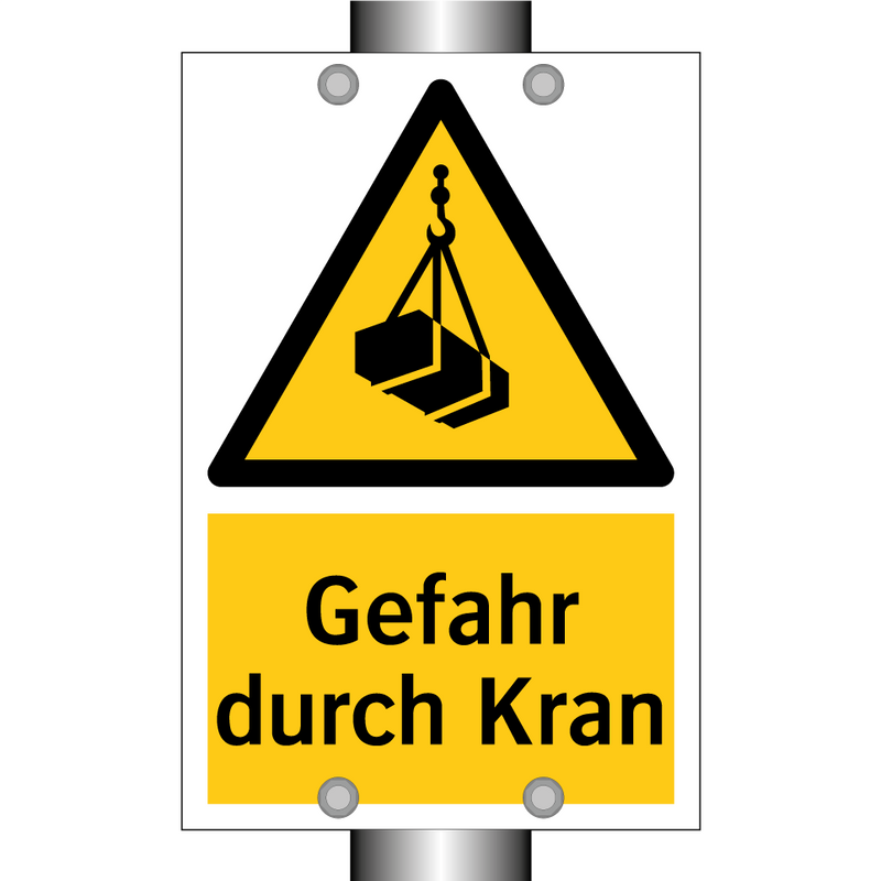 Gefahr durch Kran