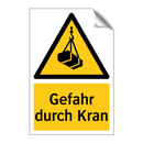 Gefahr durch Kran
