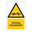 Achtung Stacheldraht