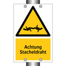Achtung Stacheldraht