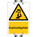 Kopfstoßgefahr