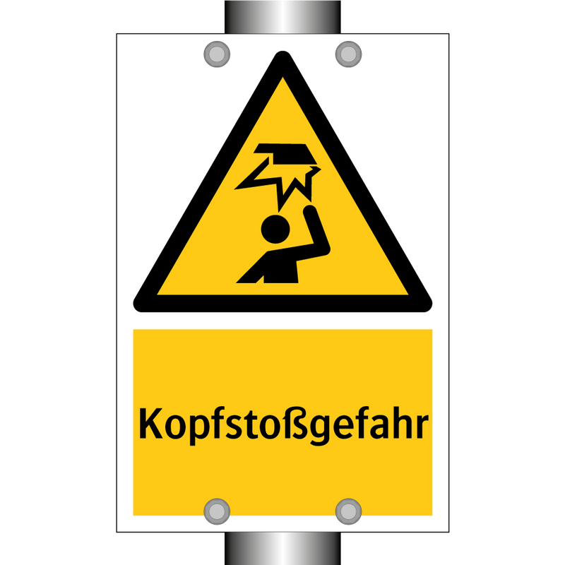 Kopfstoßgefahr