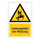 Lebensgefahr bei Wartung