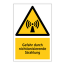 Gefahr durch nichtionisierende Strahlung