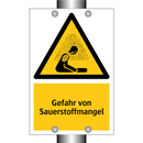 Gefahr von Sauerstoffmangel