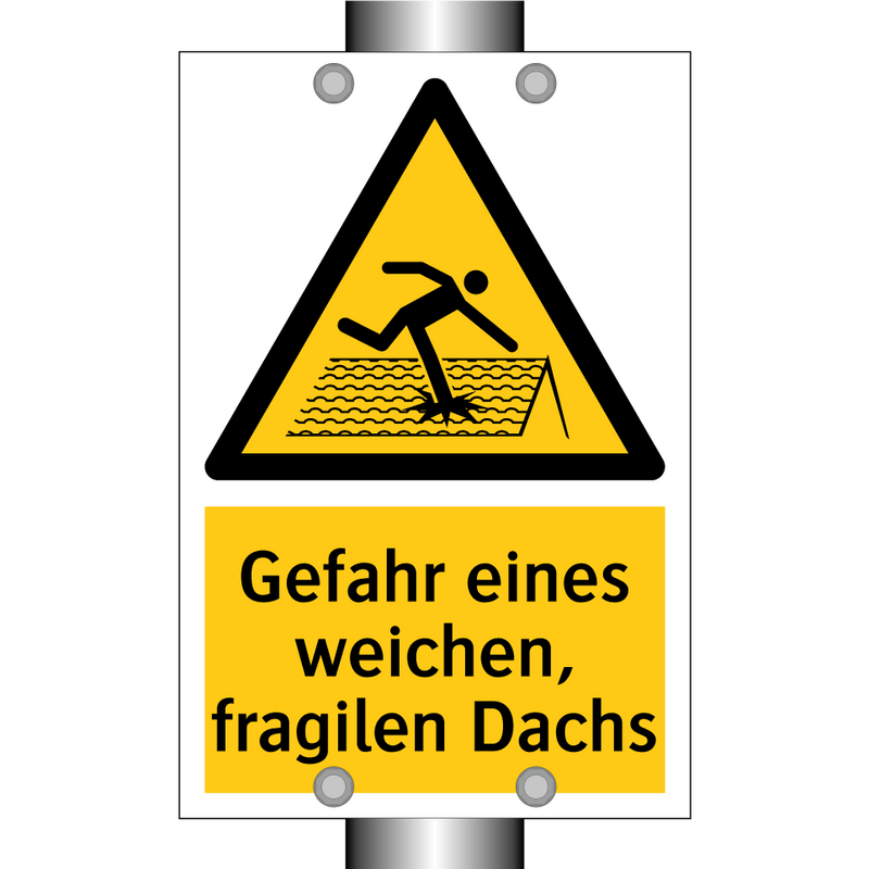 Gefahr eines weichen, fragilen Dachs