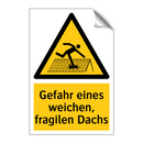 Gefahr eines weichen, fragilen Dachs