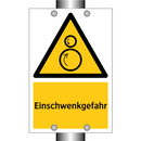 Einschwenkgefahr