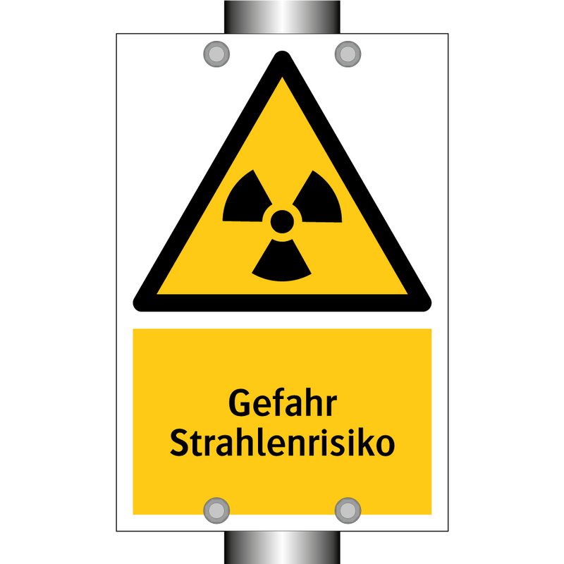 Gefahr Strahlenrisiko