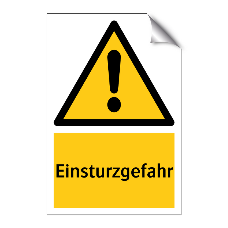 Einsturzgefahr