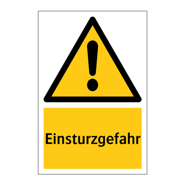 Einsturzgefahr