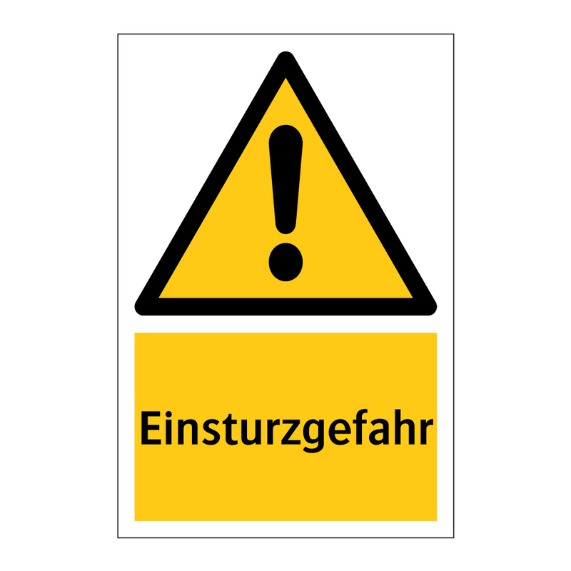 Einsturzgefahr