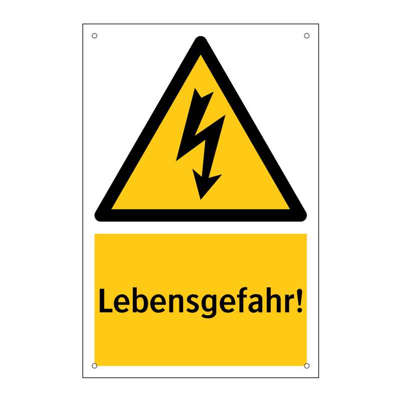Lebensgefahr!