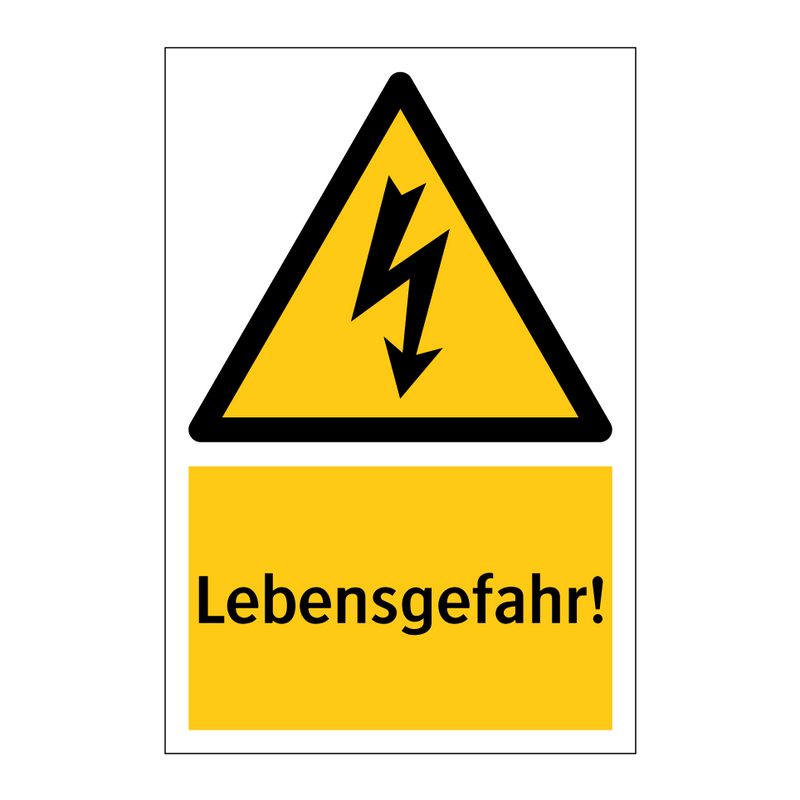 Lebensgefahr!