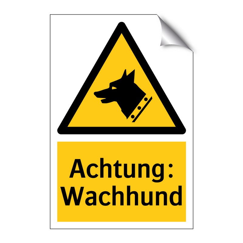 Achtung: Wachhund