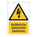 Gefährliche elektrische Spannung