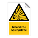 Gefährliche Sprengstoffe