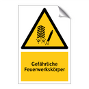 Gefährliche Feuerwerkskörper
