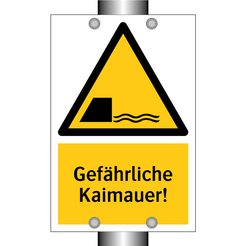Gefährliche Kaimauer!