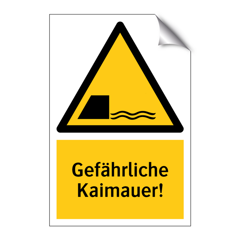 Gefährliche Kaimauer!